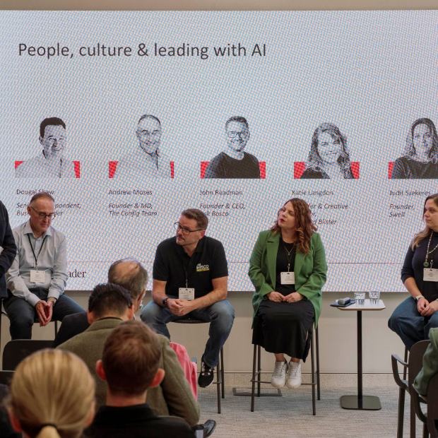 Judit Szekeres on the Business Leader panel